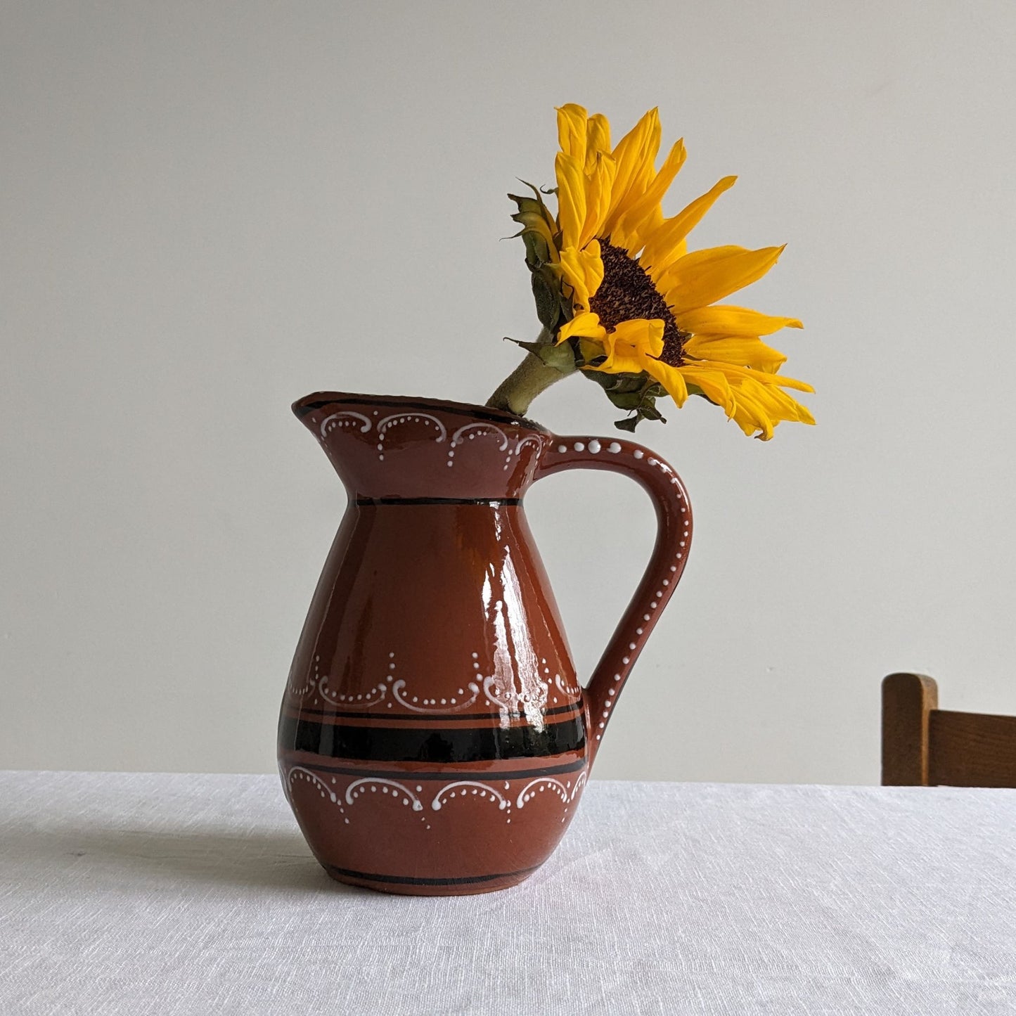 Alcobaca Terracotta Pitcher