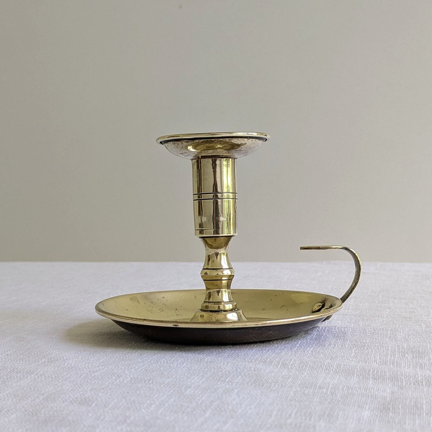 Antique Brass Chamberstick