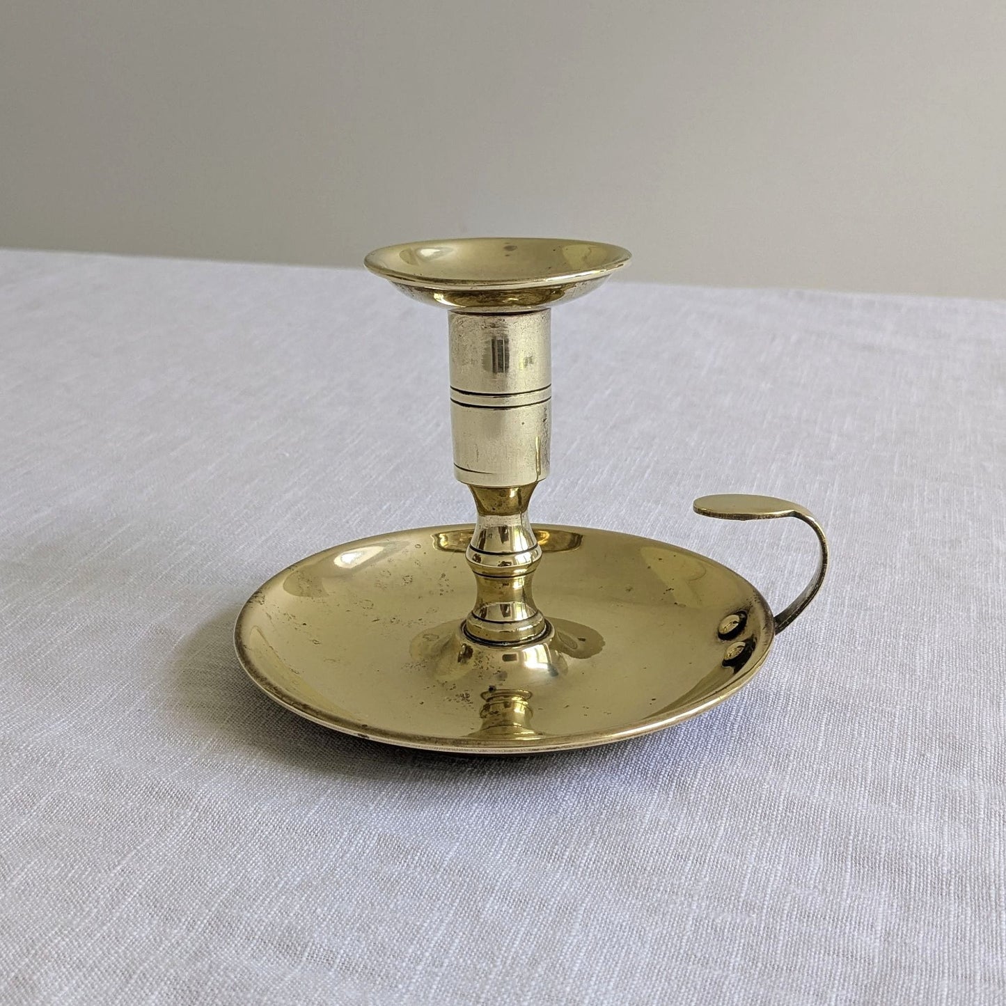 Antique Brass Chamberstick