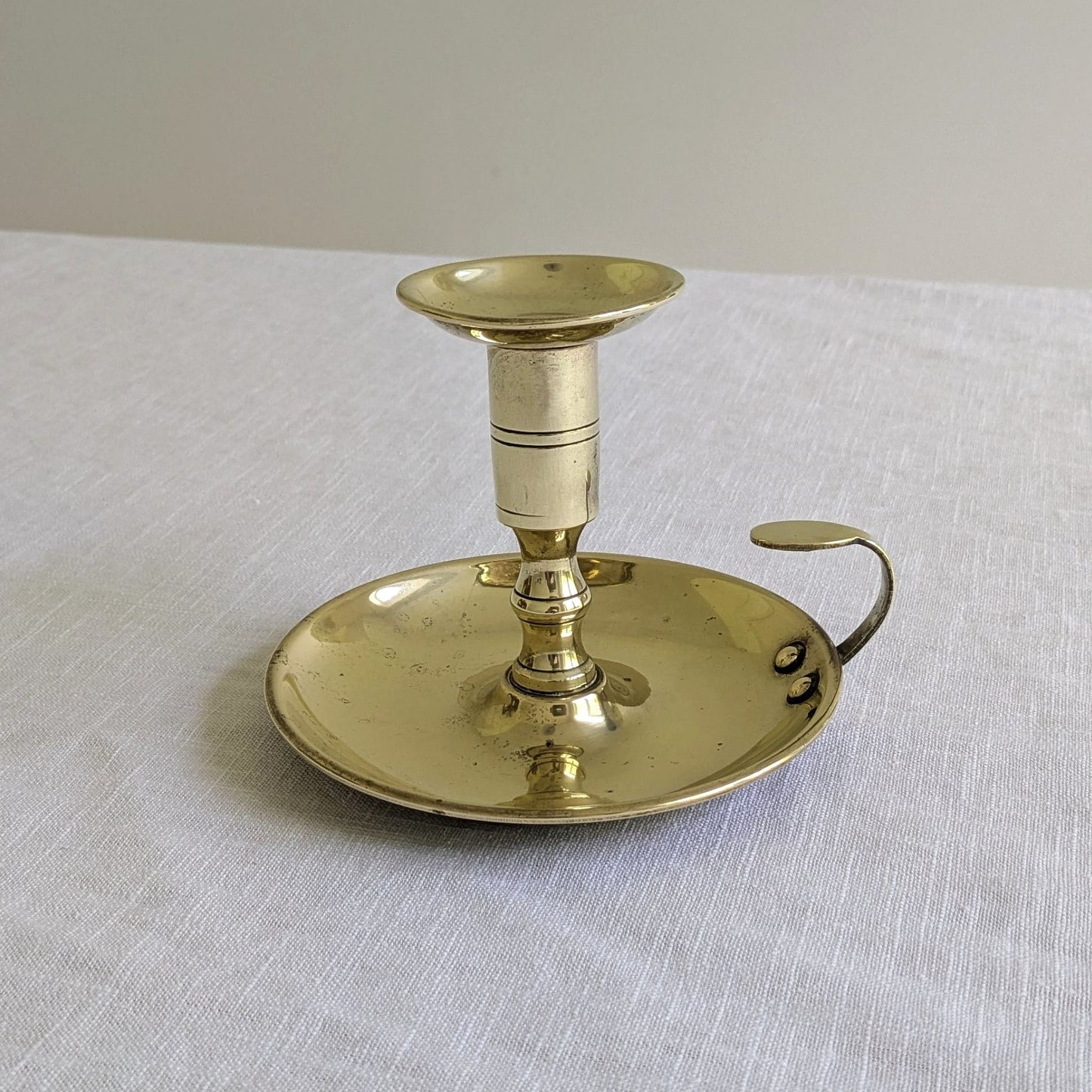 Antique Brass Chamberstick