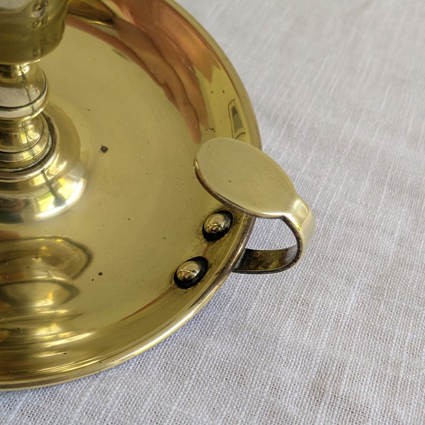Antique Brass Chamberstick