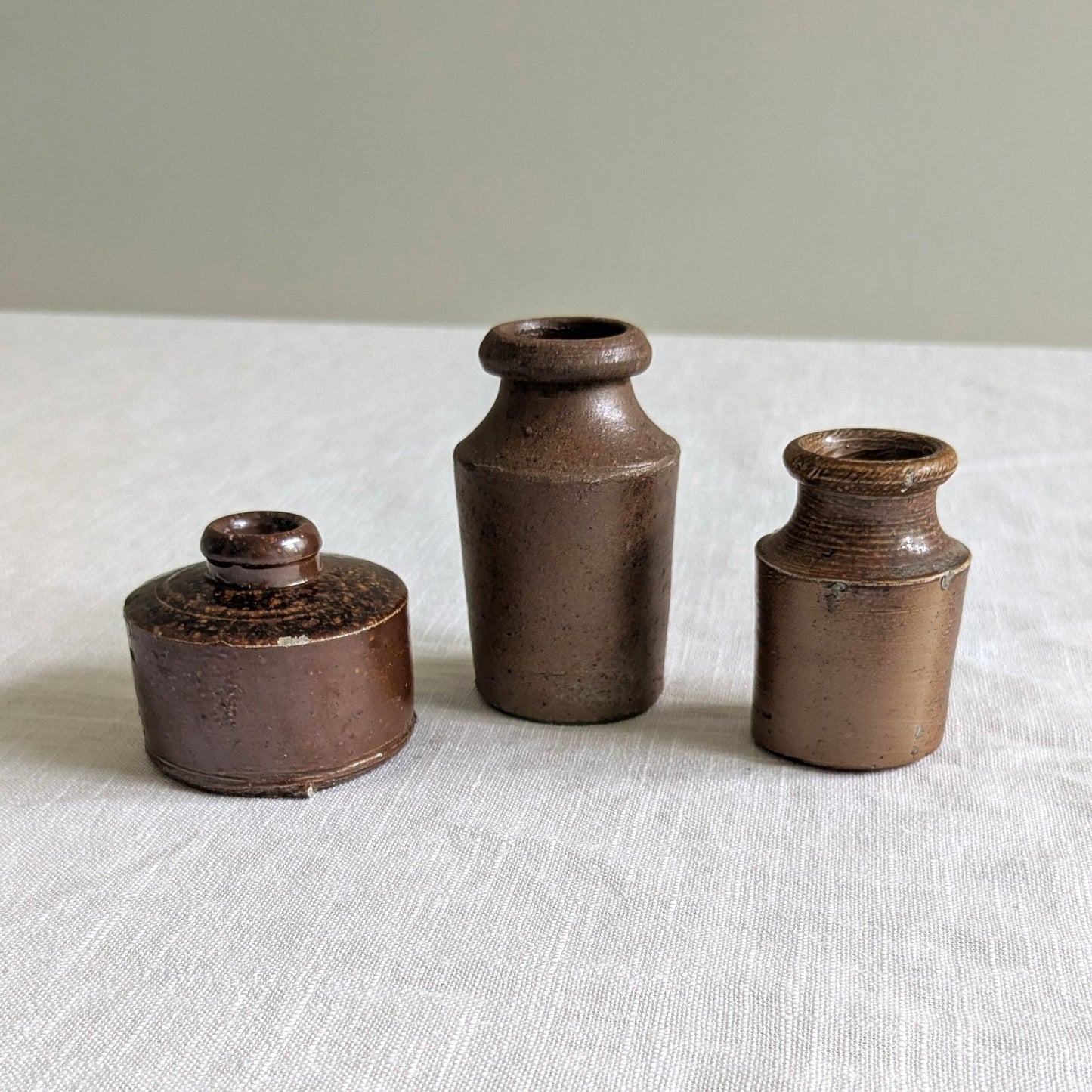 Antique Ink Bottle Set