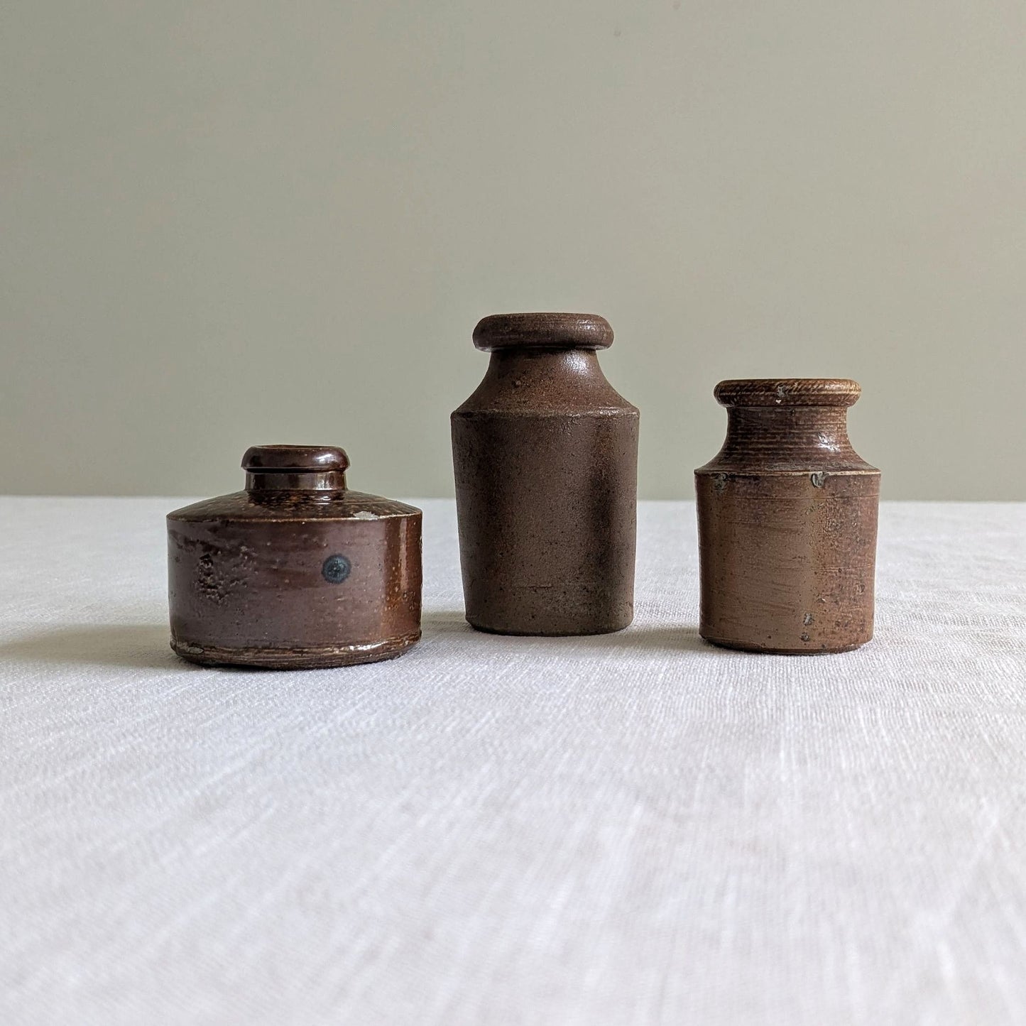 Antique Ink Bottle Set