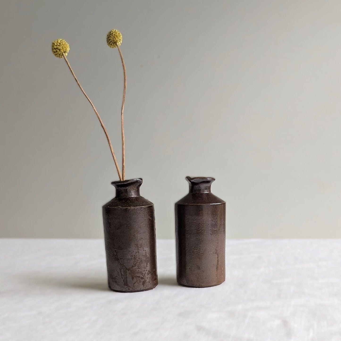 Antique Pouring Bottle Pair