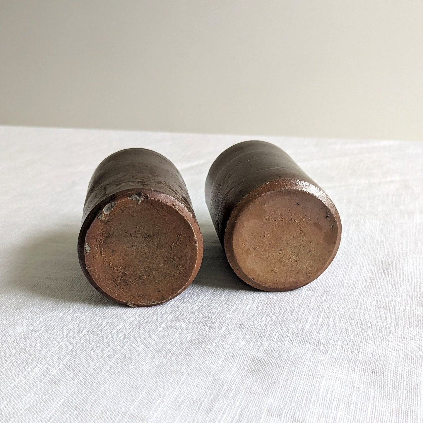 Antique Pouring Bottle Pair