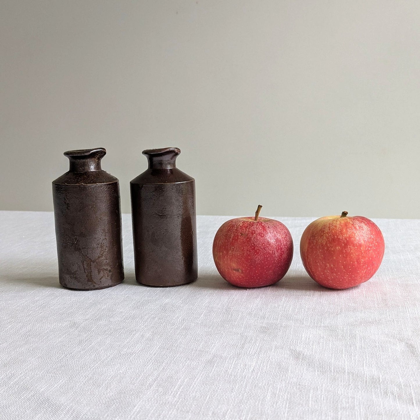 Antique Pouring Bottle Pair
