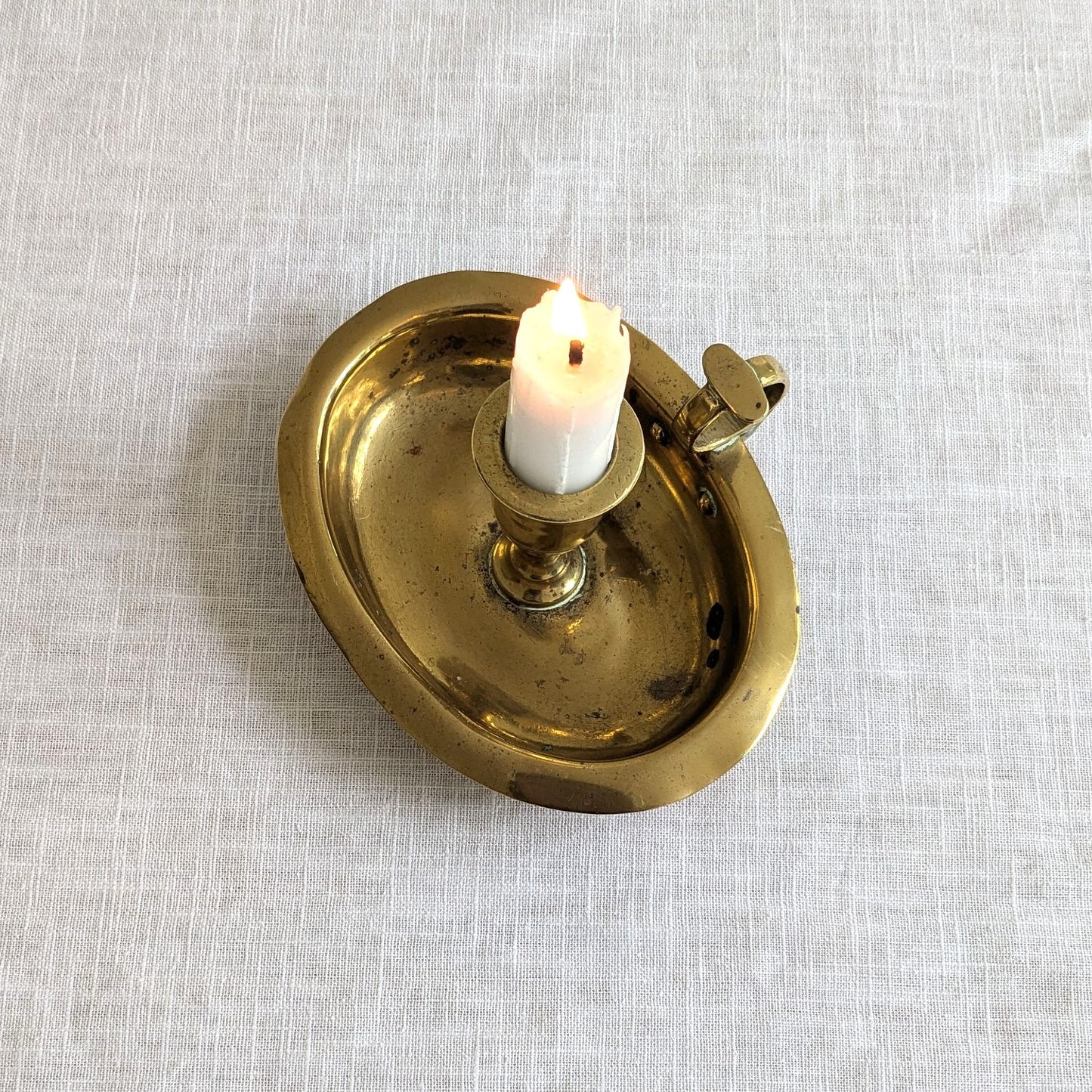 Georgian Brass Chamberstick