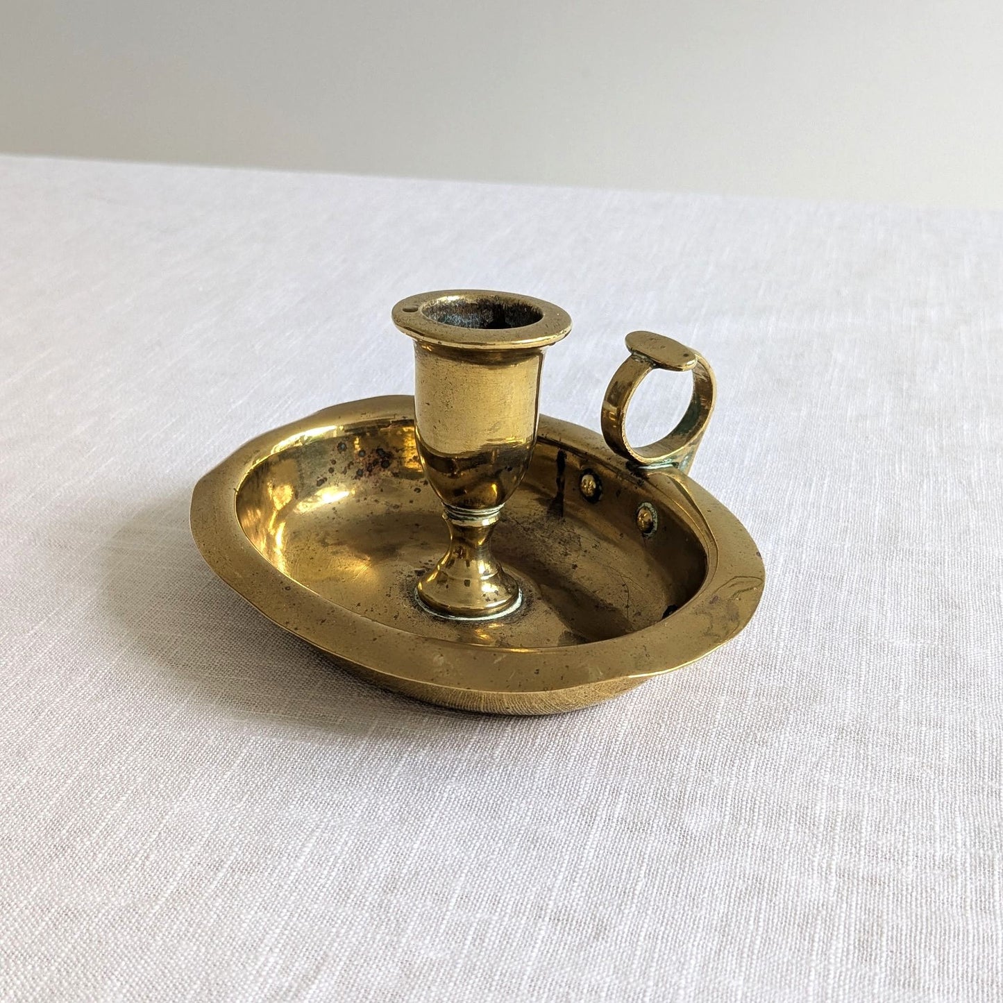 Georgian Brass Chamberstick