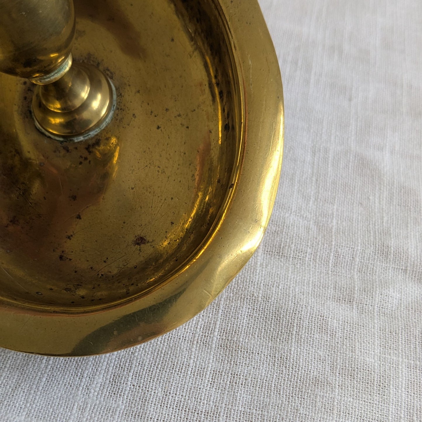 Georgian Brass Chamberstick