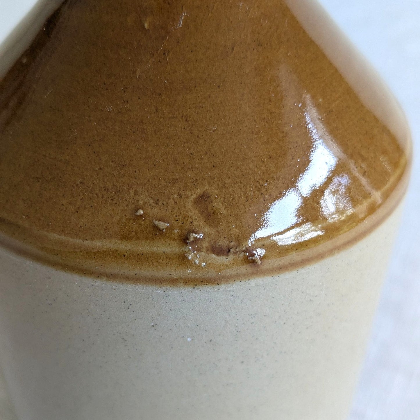 Antique Stoneware Flagon