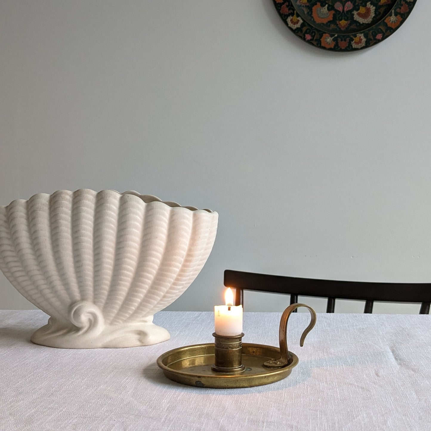 Arts & Crafts Brass Chamberstick