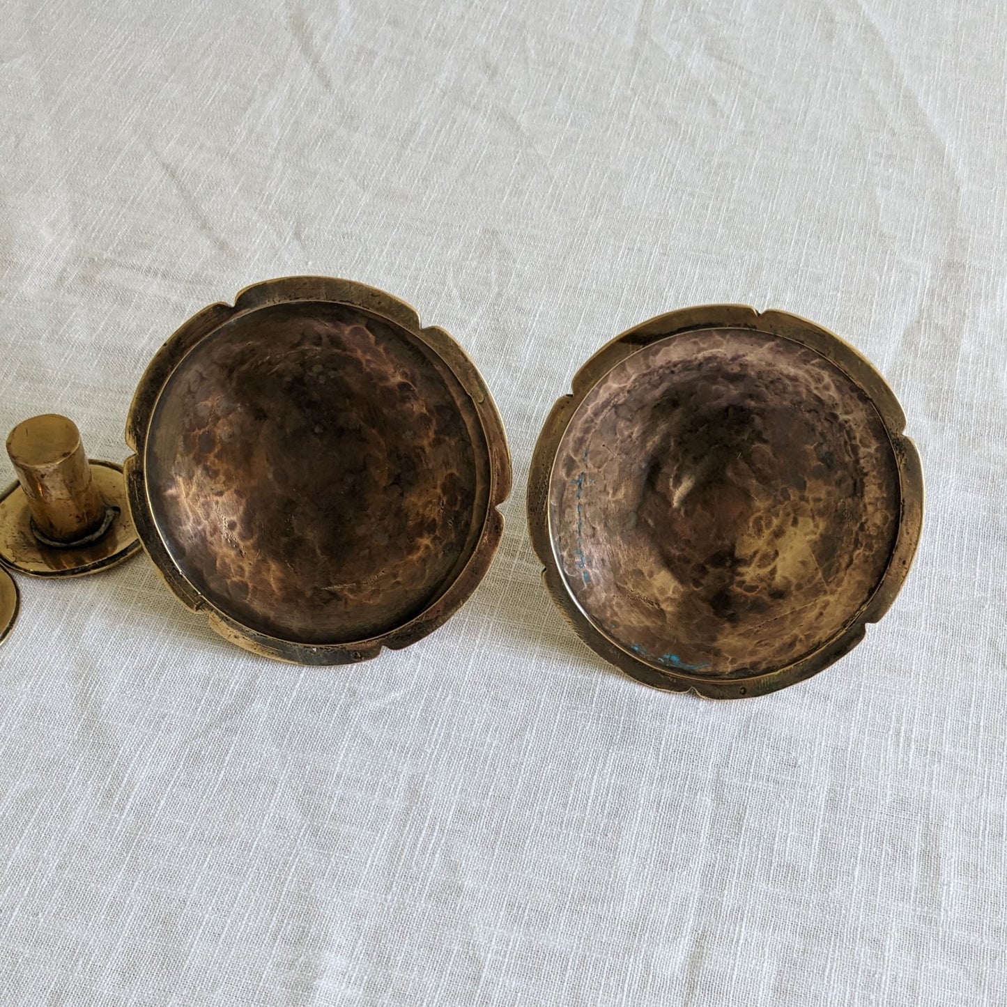 Arts & Crafts Style Candlesticks