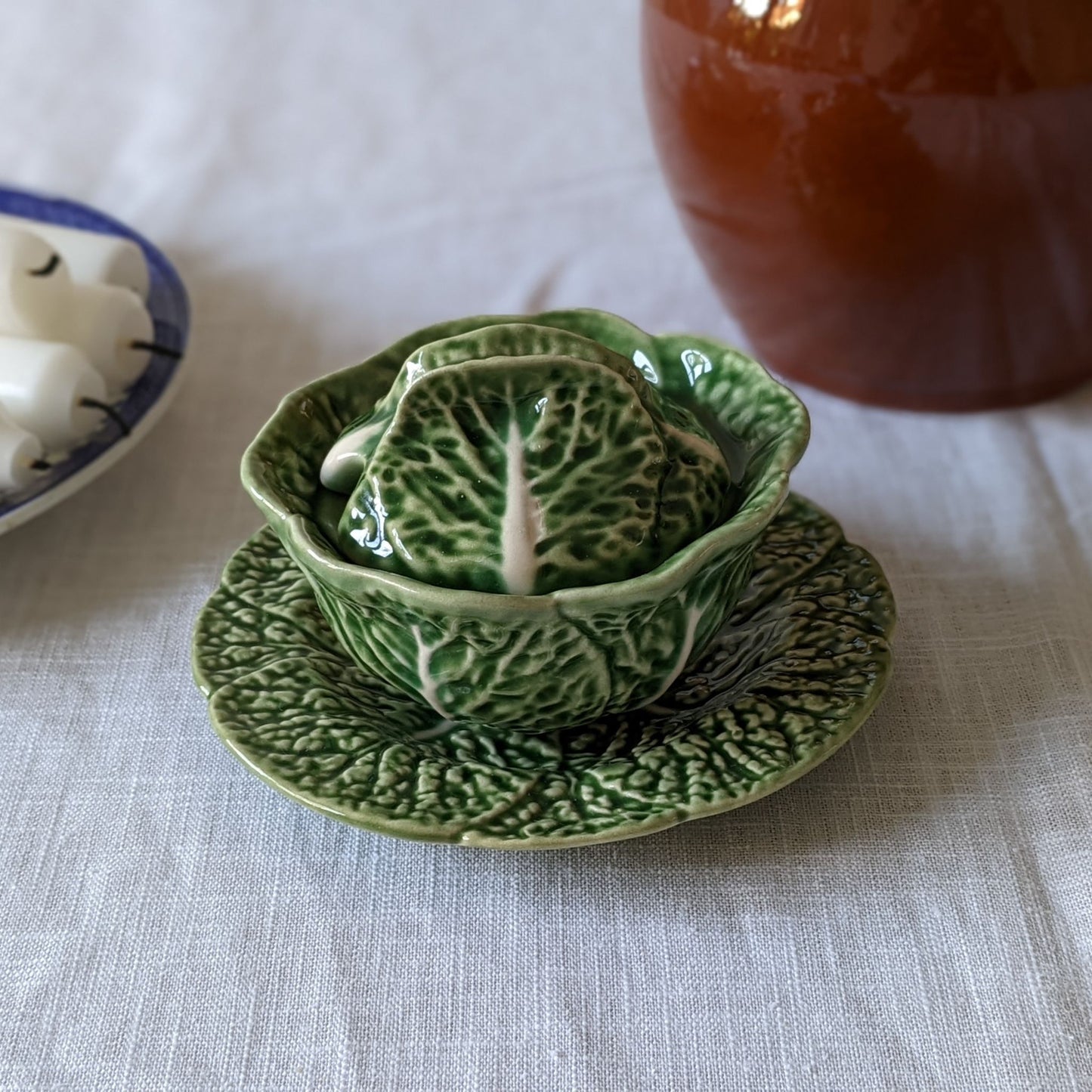 Bordallo Pinheiro Cabbage Leaf Pot