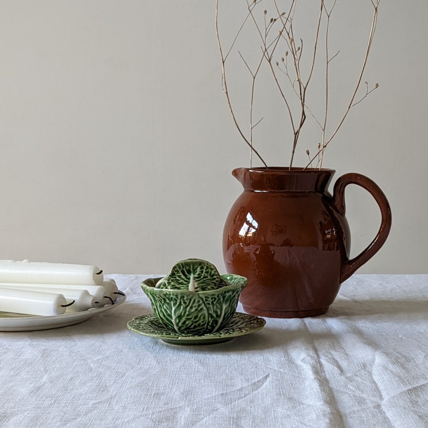 Bordallo Pinheiro Cabbage Leaf Pot