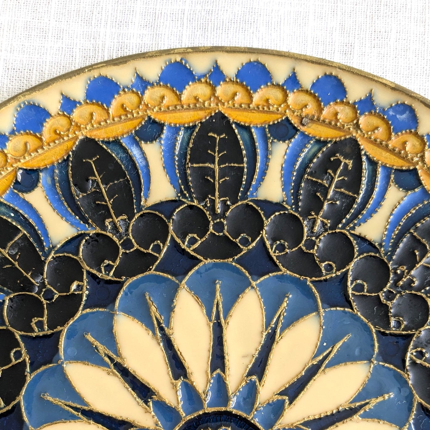 Brass Mandala Wall Plate