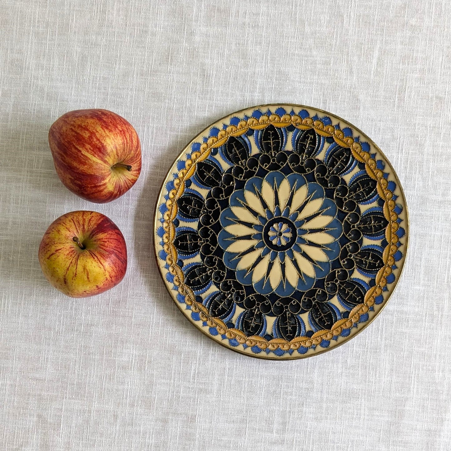 Brass Mandala Wall Plate