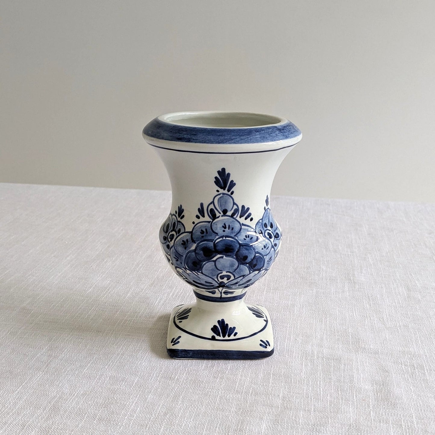 Delft Blue Urn Vase