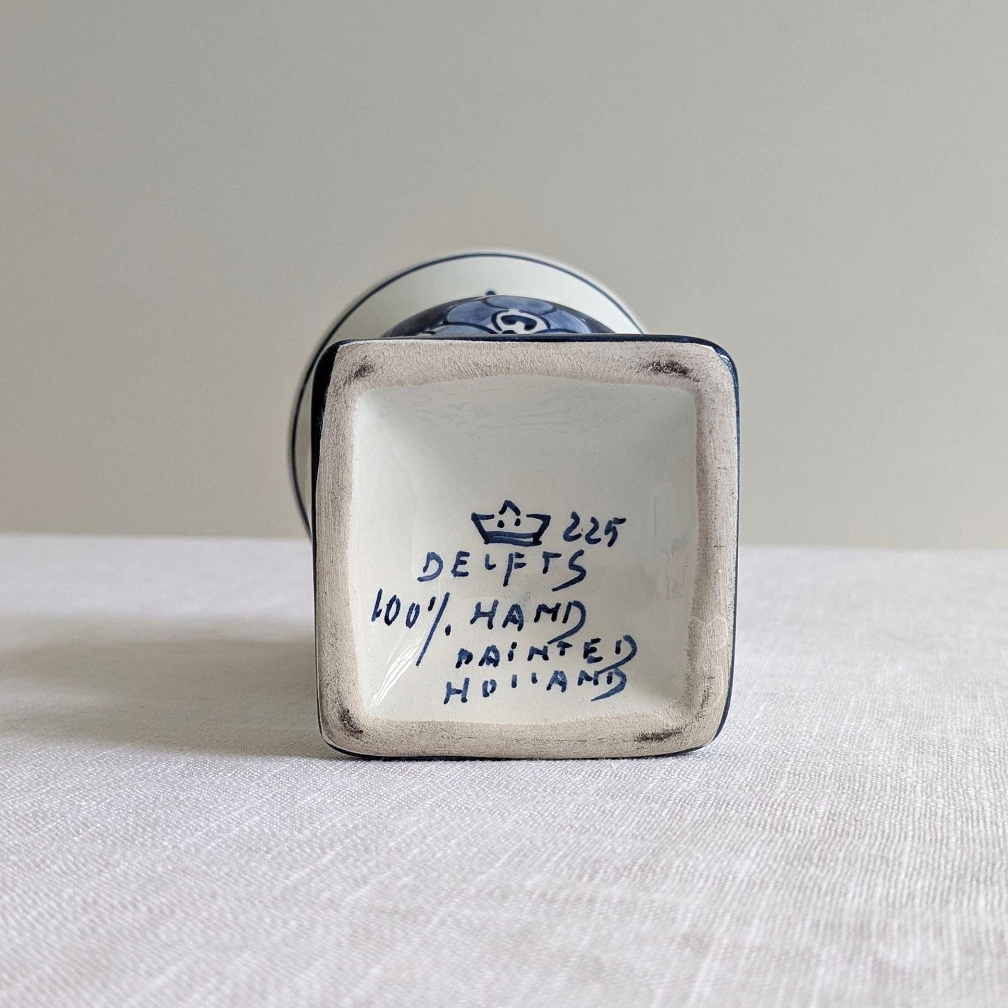Delft Blue Urn Vase
