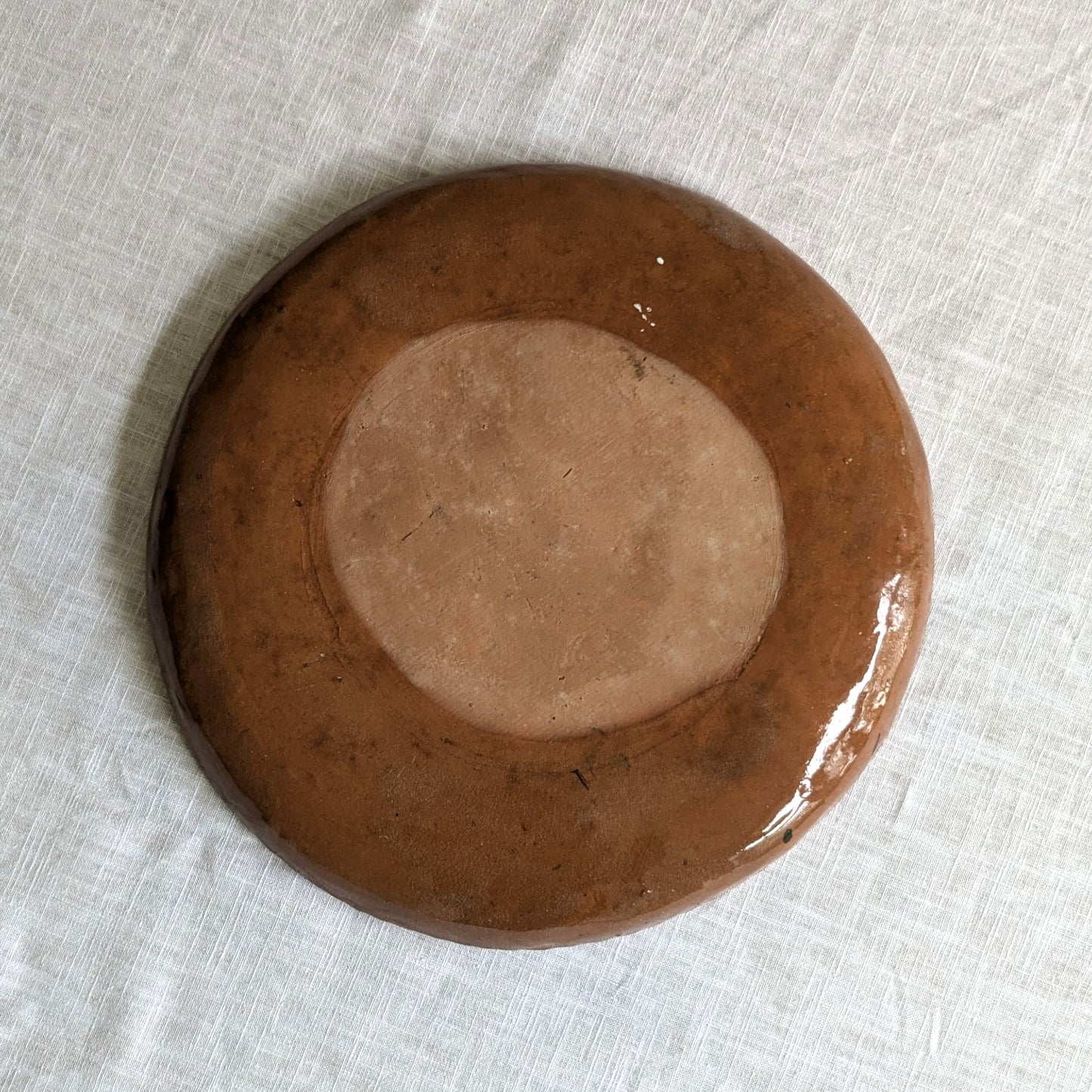 Dutch Redware Plate