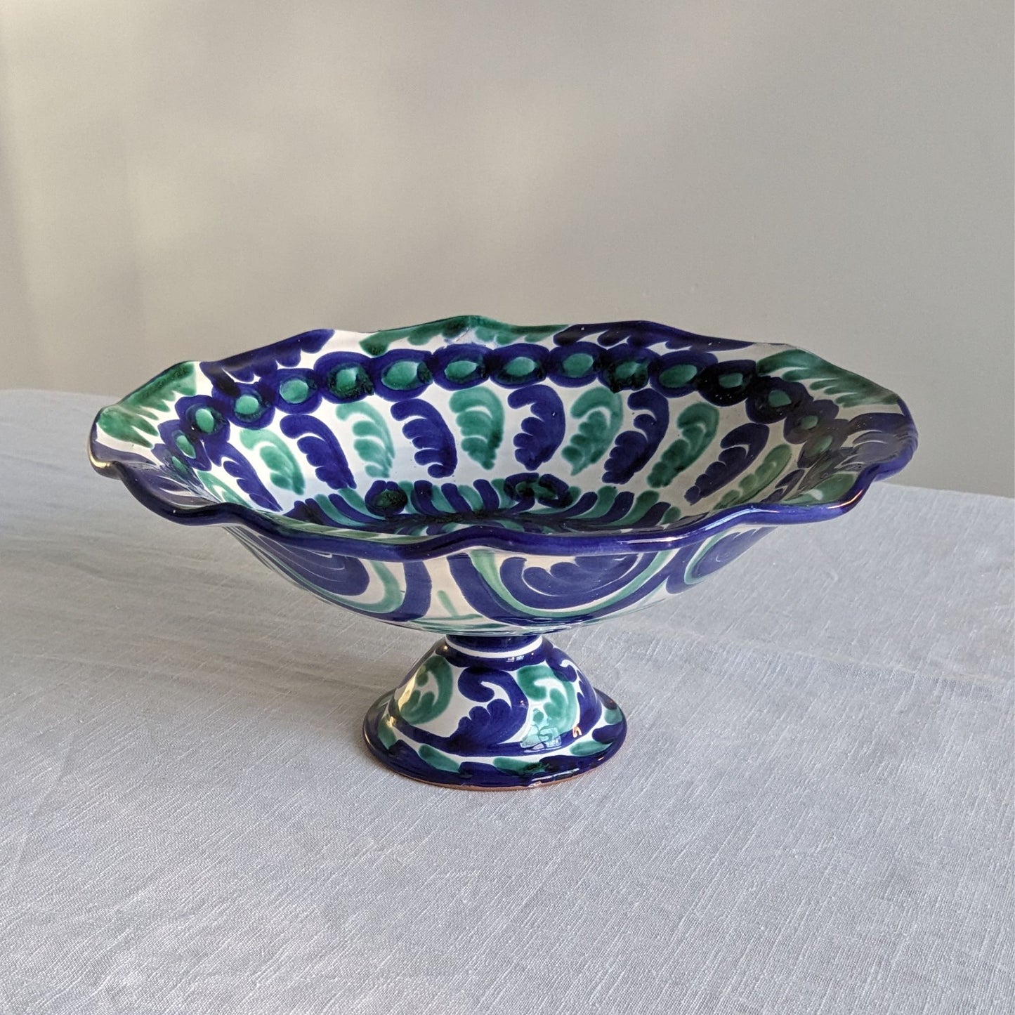 Fajalauza Pedestal Bowl