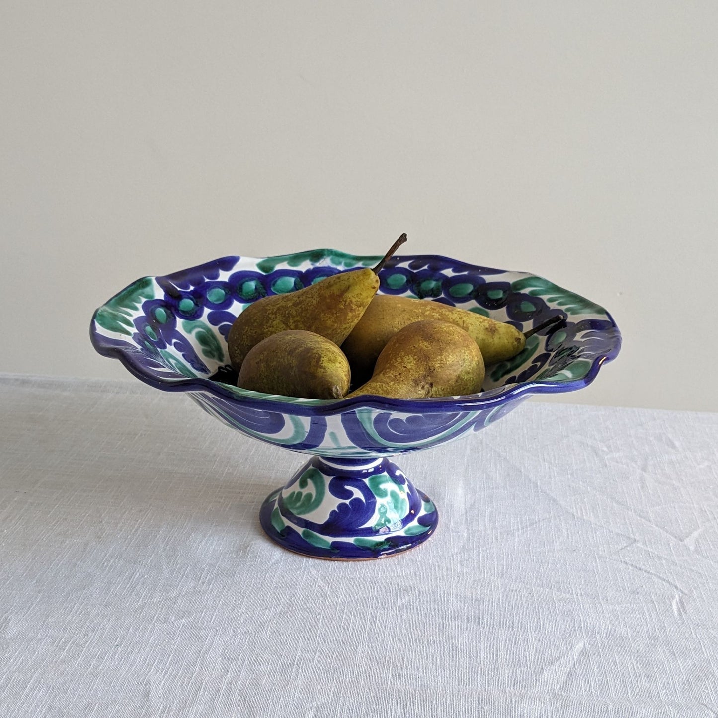 Fajalauza Pedestal Bowl