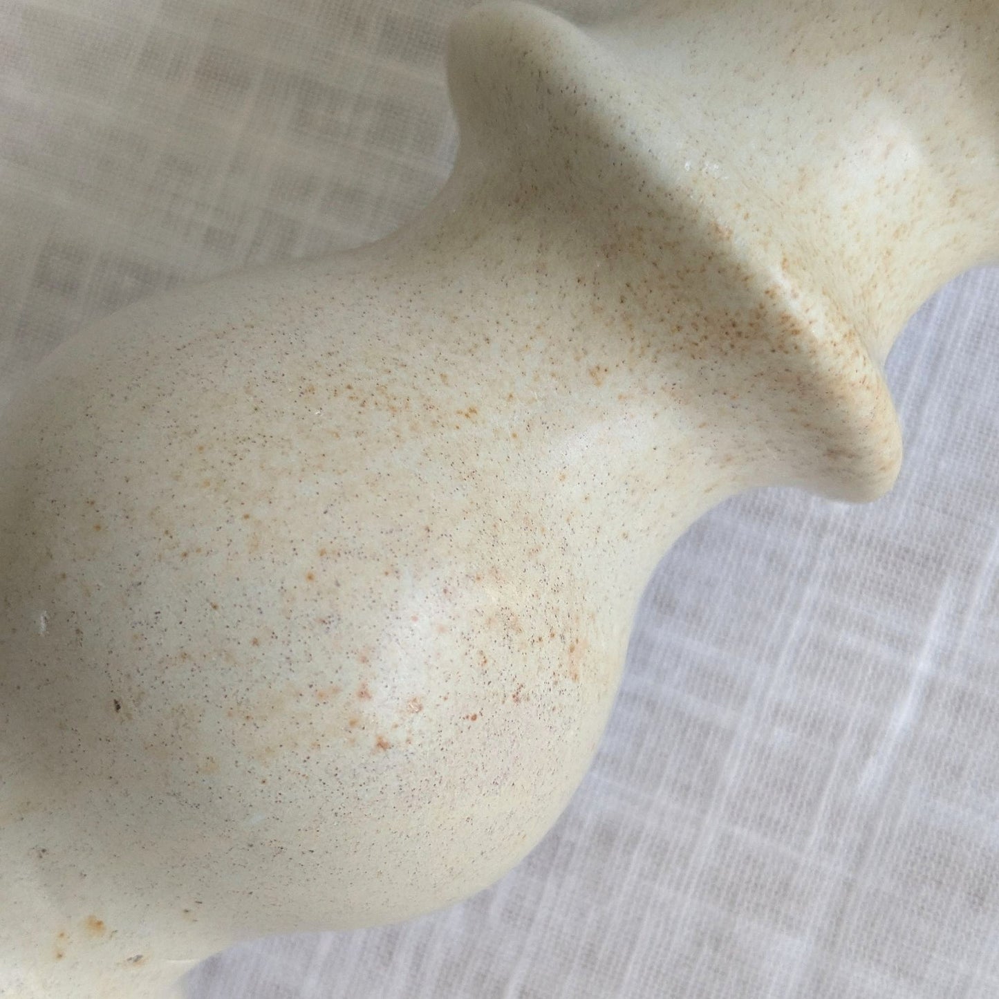 Sculptural Soapstone Candlestick