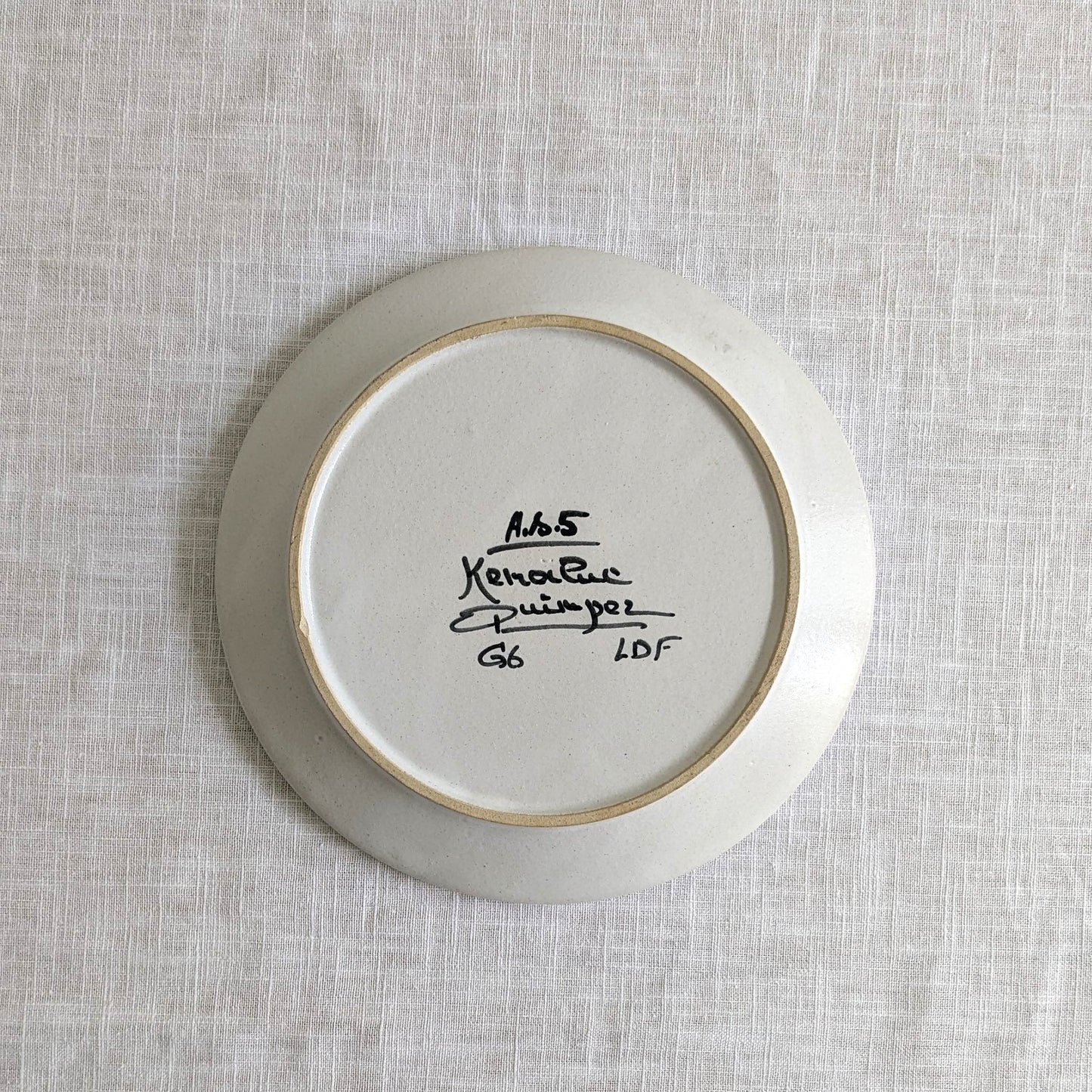 Quimper French Plate