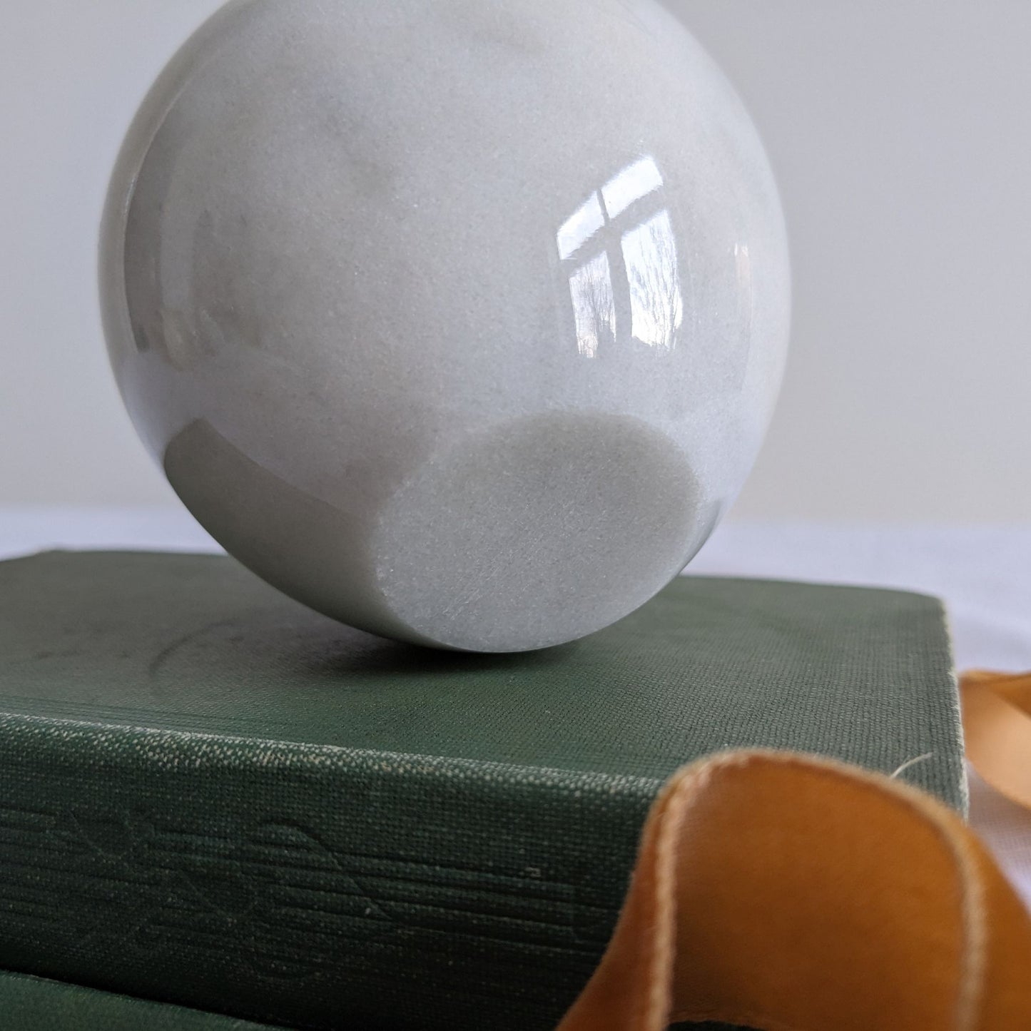 Marble Globe Vase