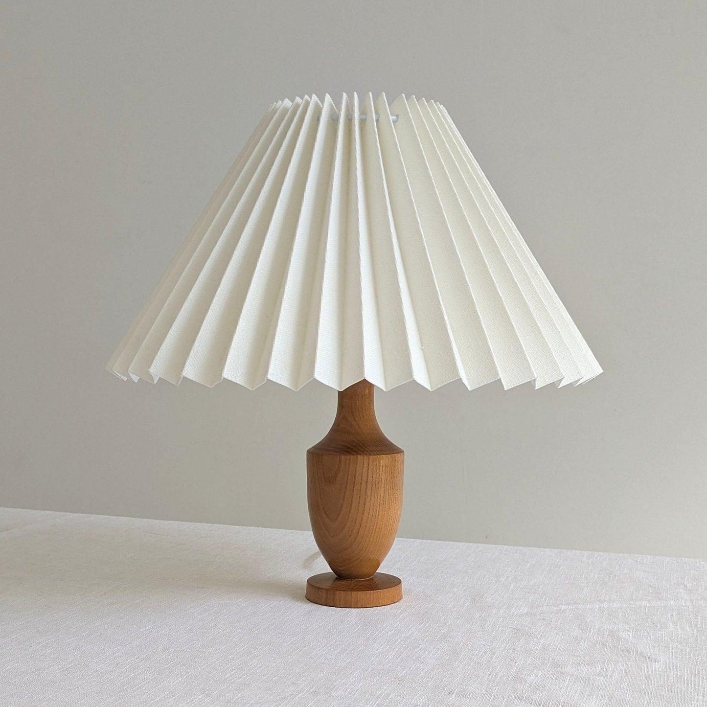 Mid Century Wood Lamp