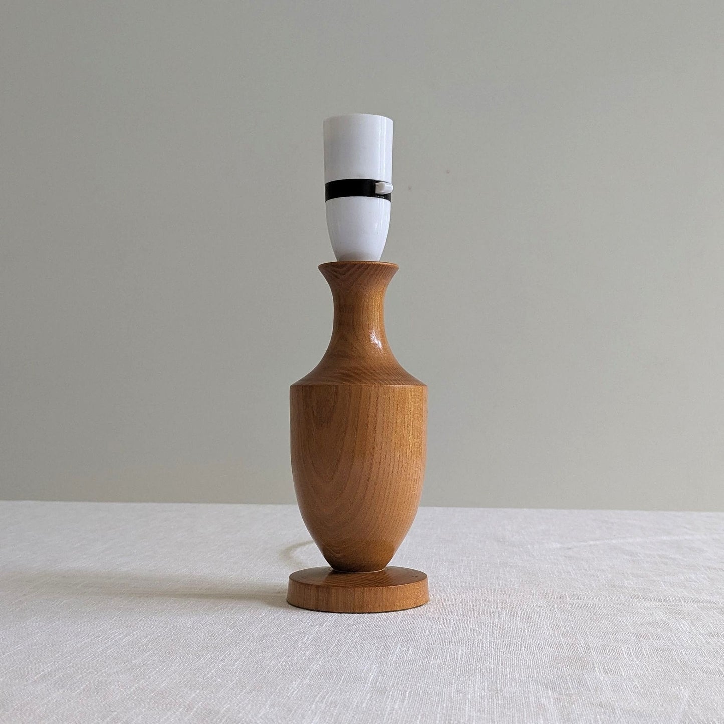 Mid Century Wood Lamp