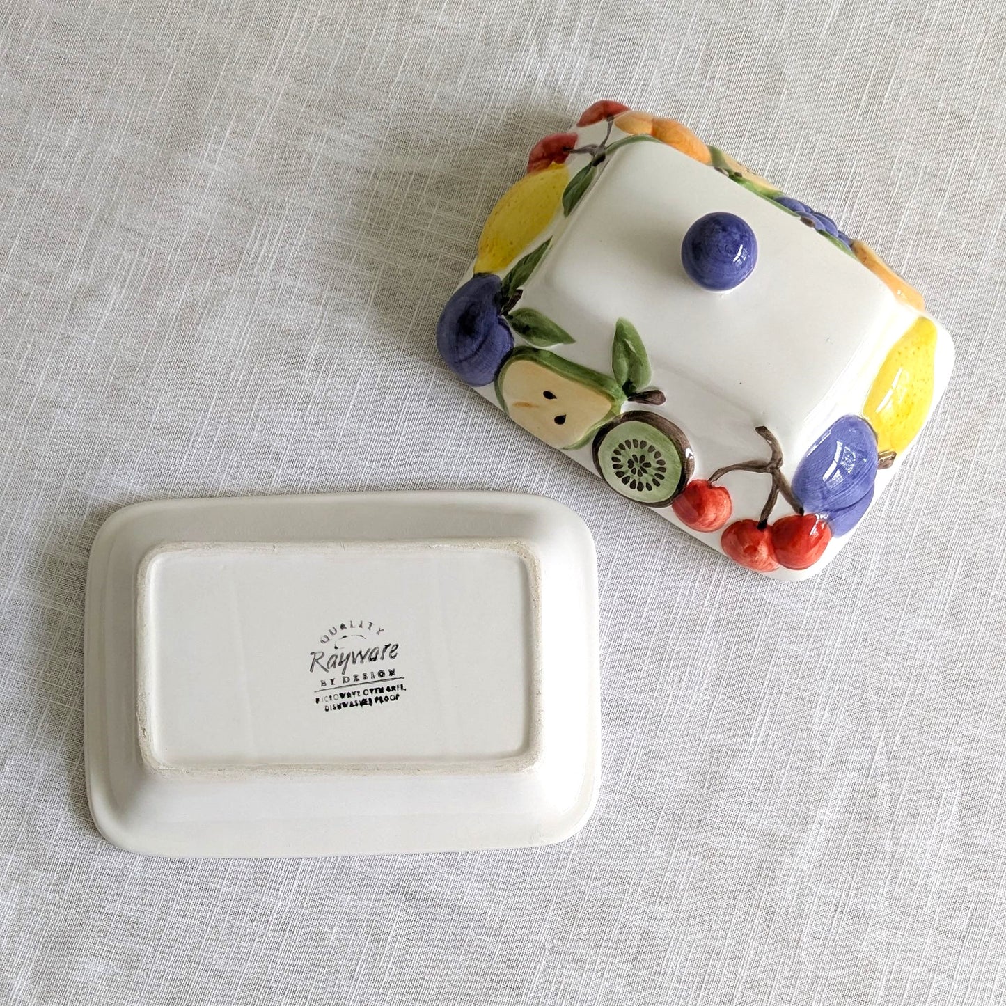 Fruits Butter Dish