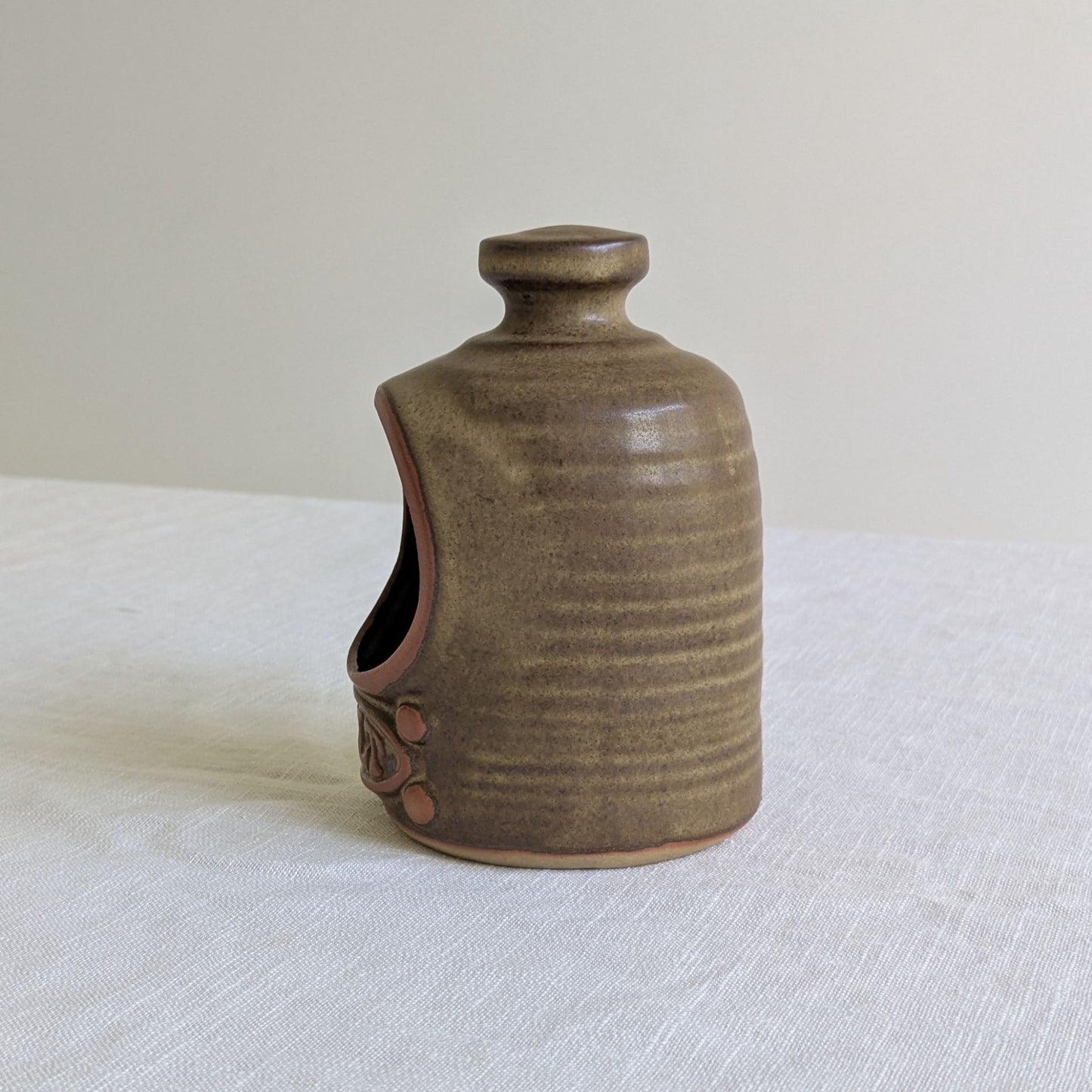 Studio Pottery Salt Pig