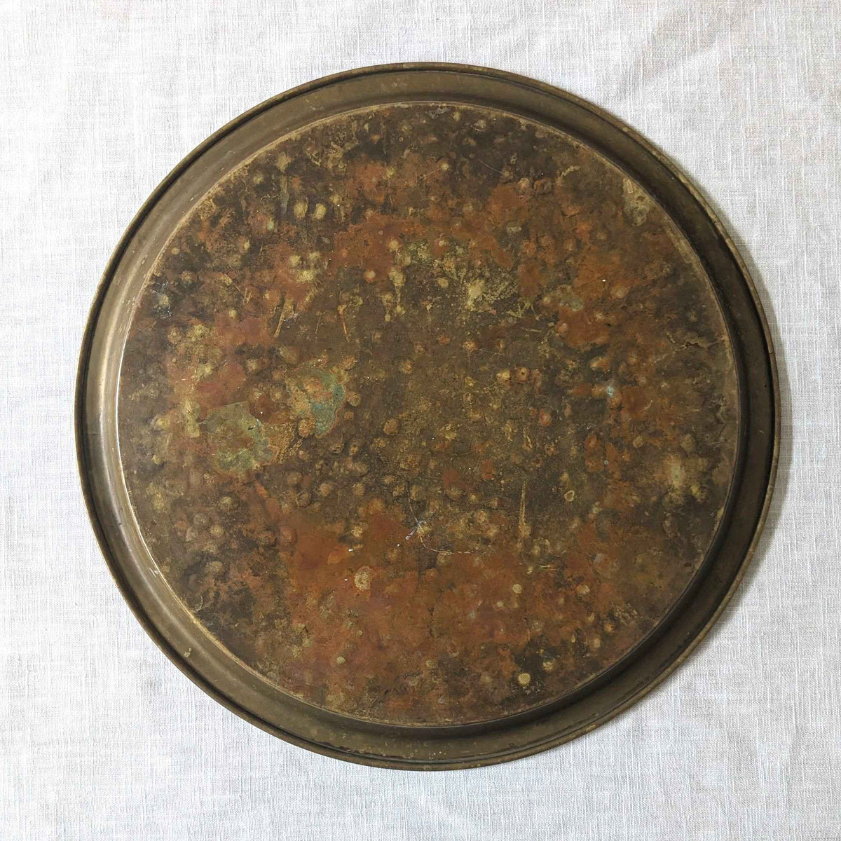 Aged Copper Drinks Tray