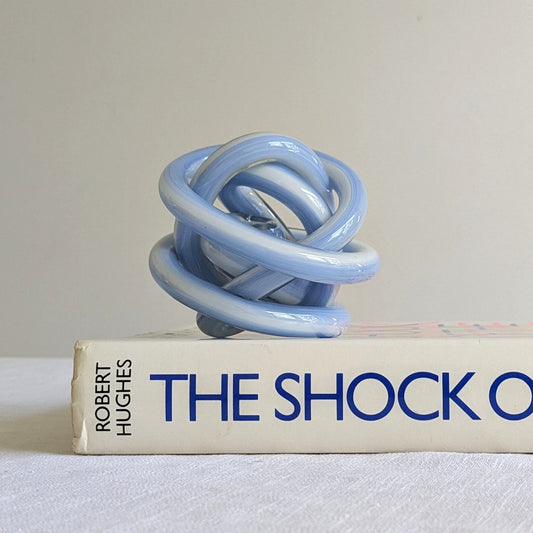 Art Glass Knot Sculpture