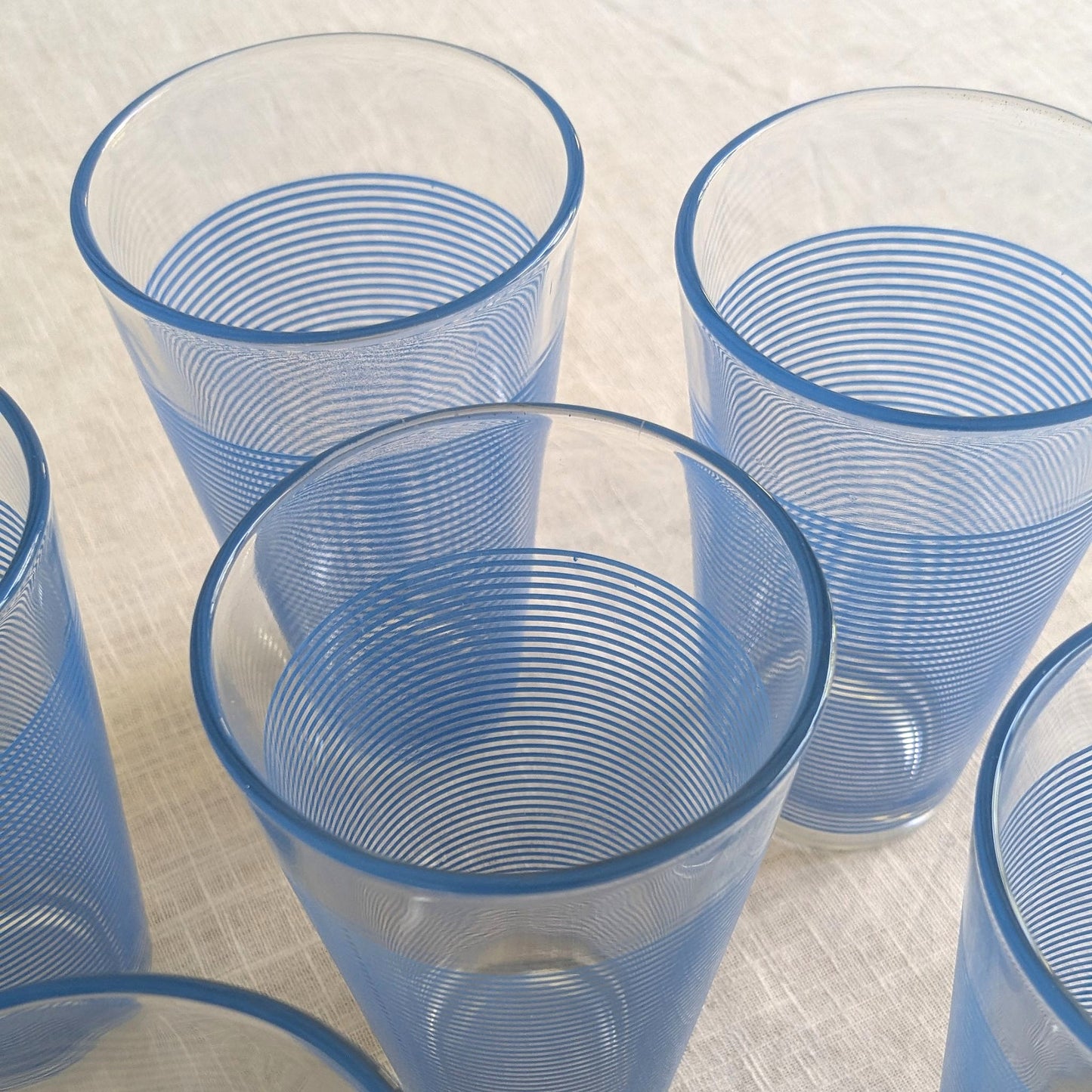 Vintage Striped Glasses