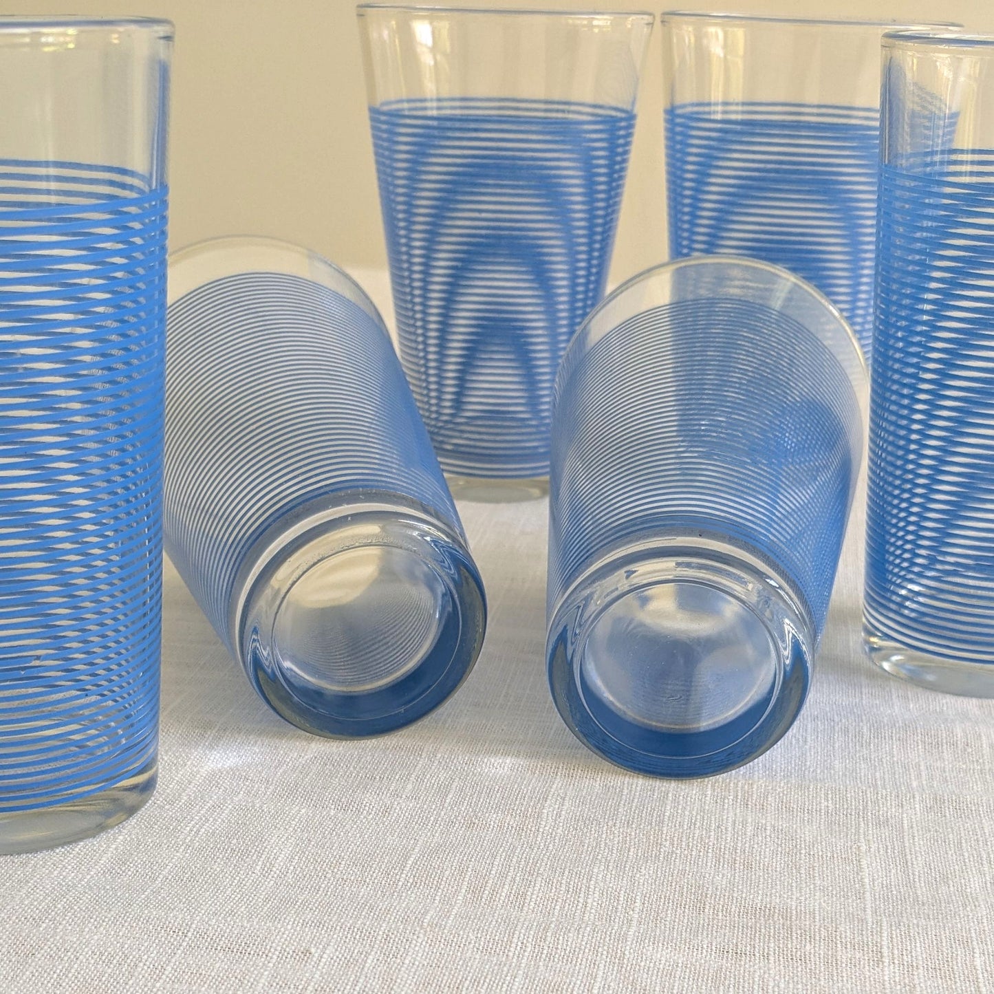 Vintage Striped Glasses