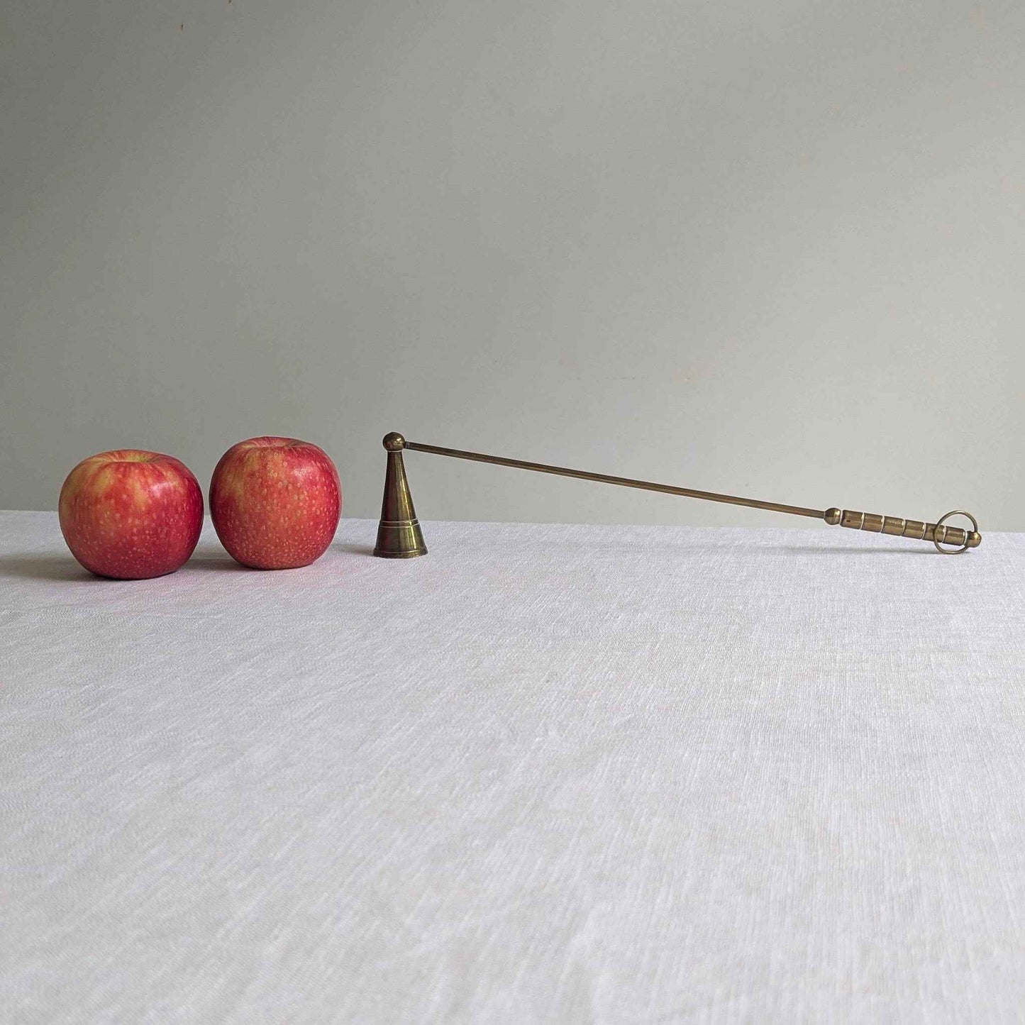 Hinged Brass Candle Snuffer
