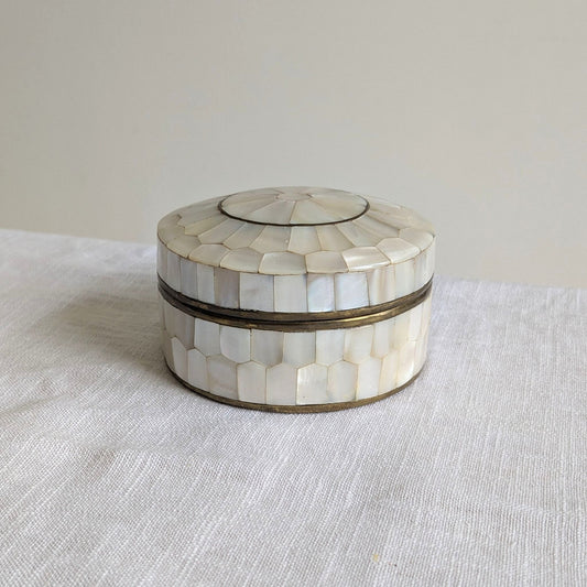 Mother of Pearl Inlaid Box