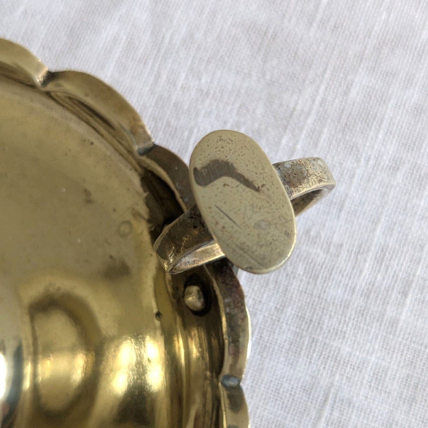 Scalloped Edge Chamberstick