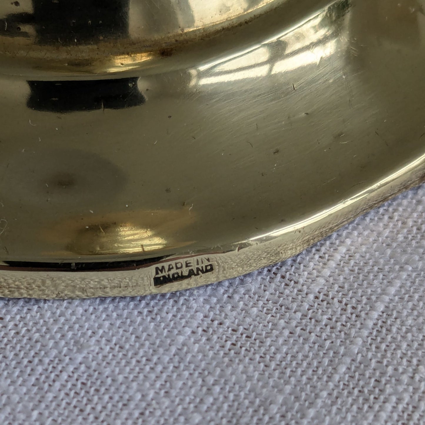 Twist Stem Brass Candlesticks