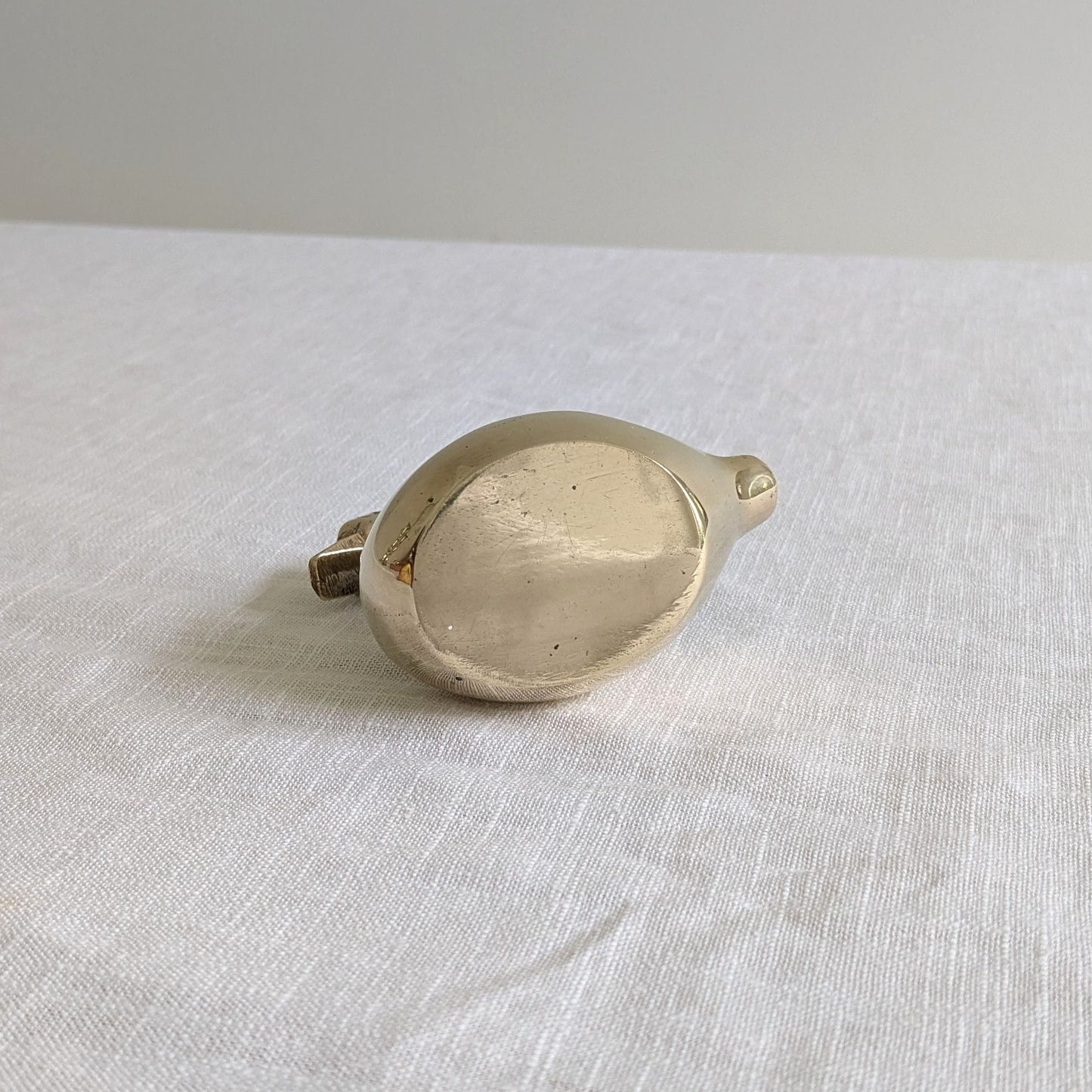 Brass Swan Trinket Dish