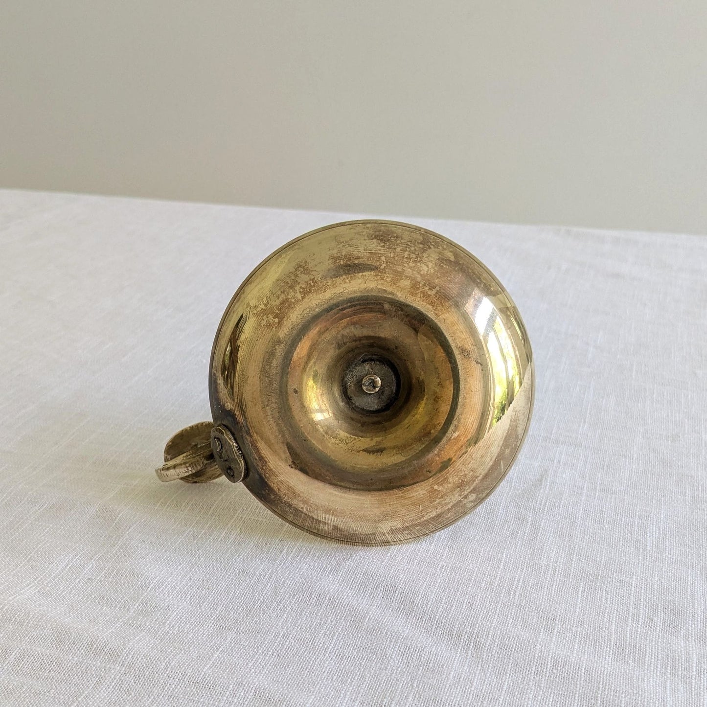 Tall Brass Chamberstick