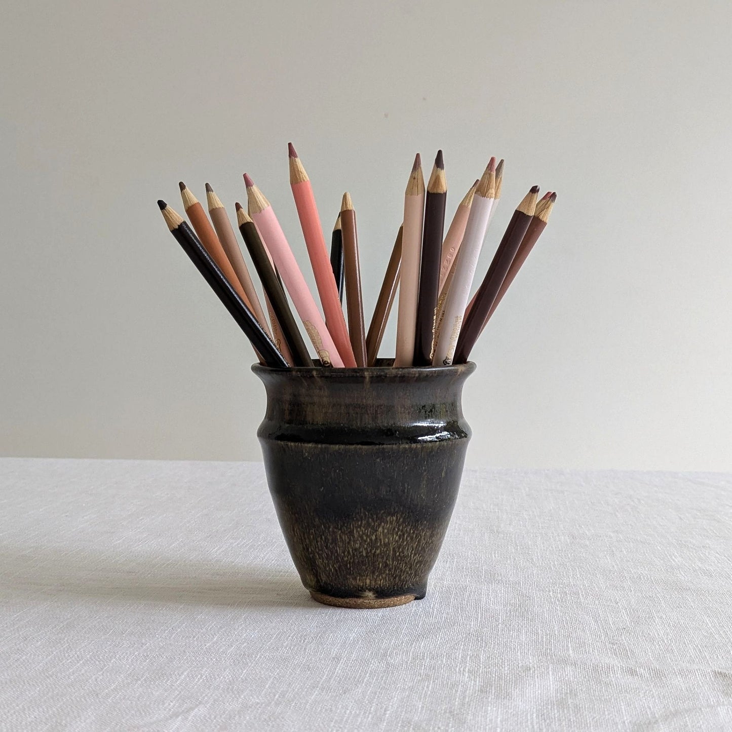 Speckled Glaze Studio Pot