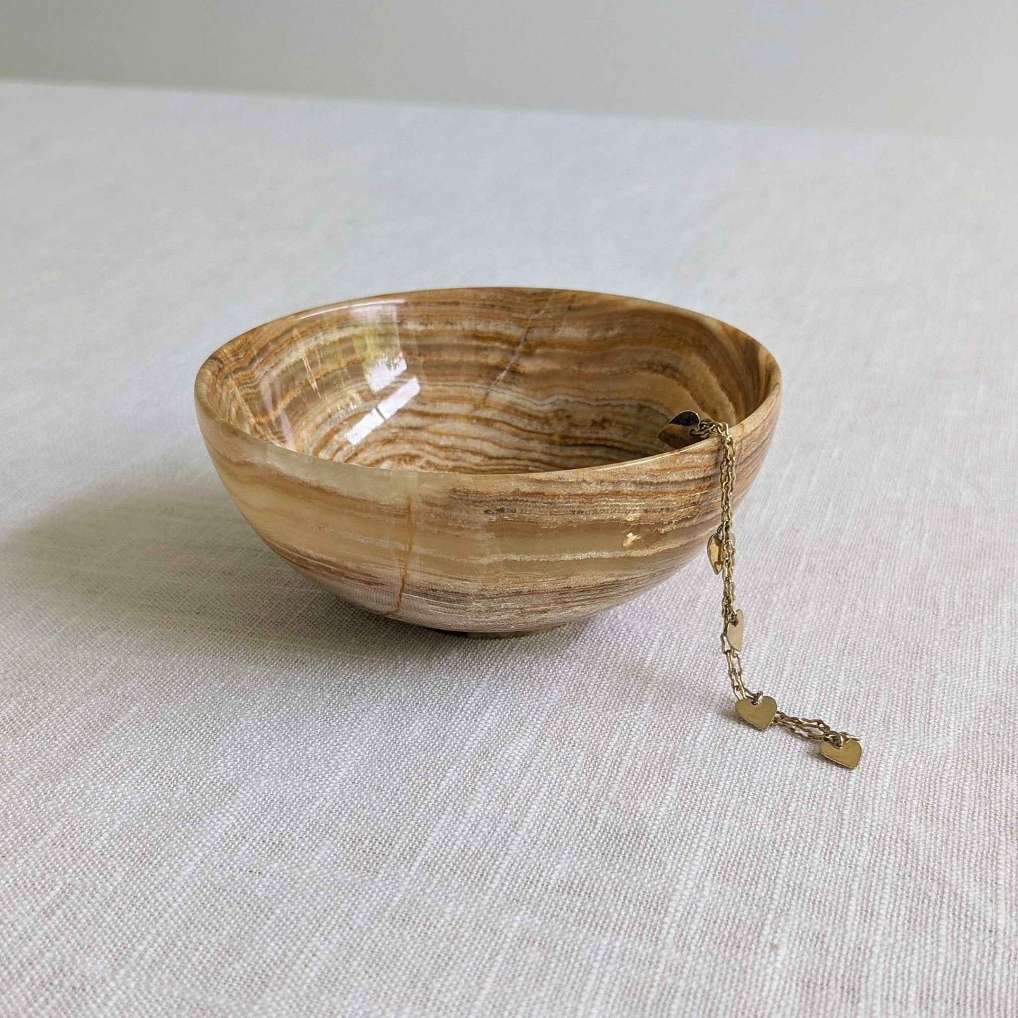 Delicate Brown Onyx Dish