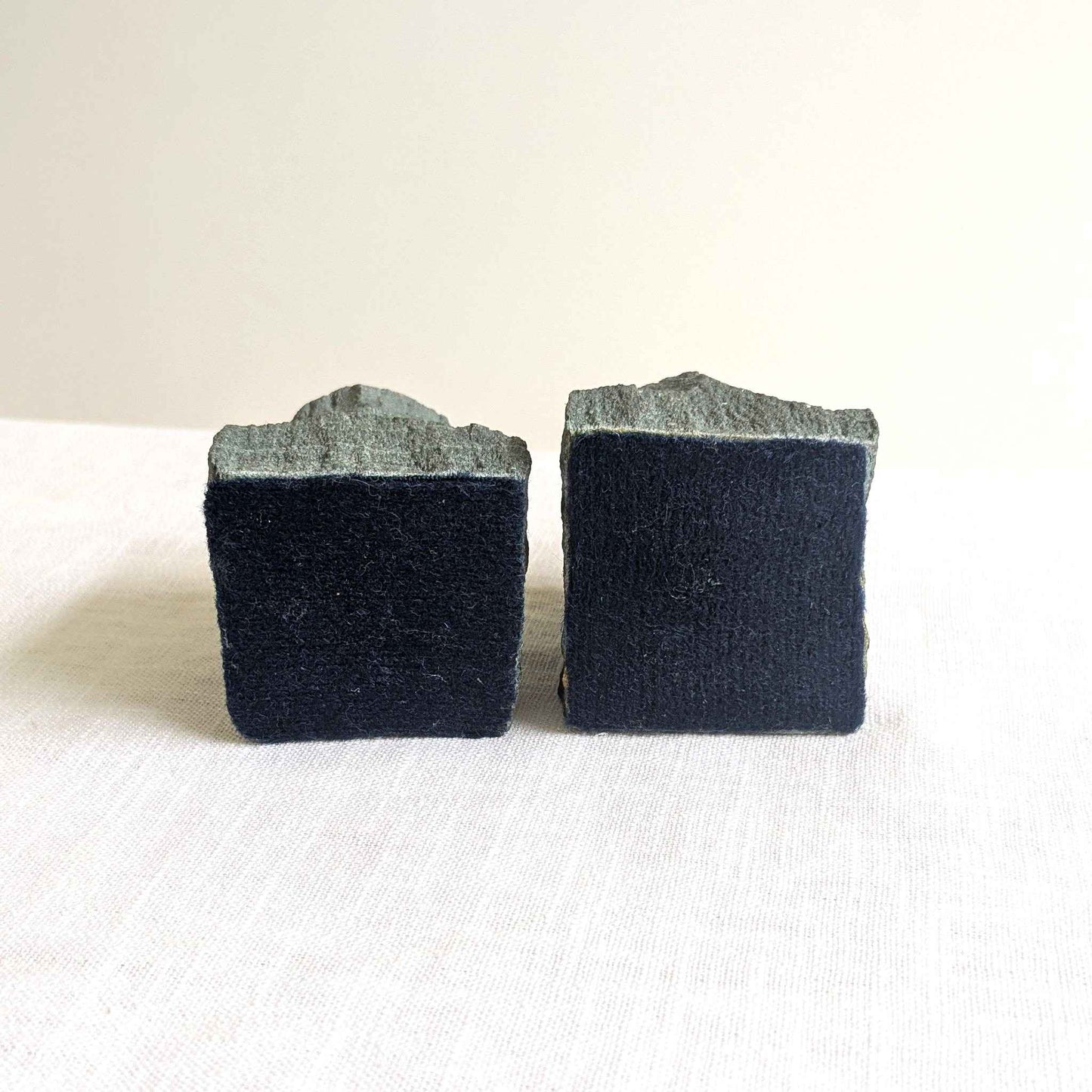 Brutalist Slate Candle Holders