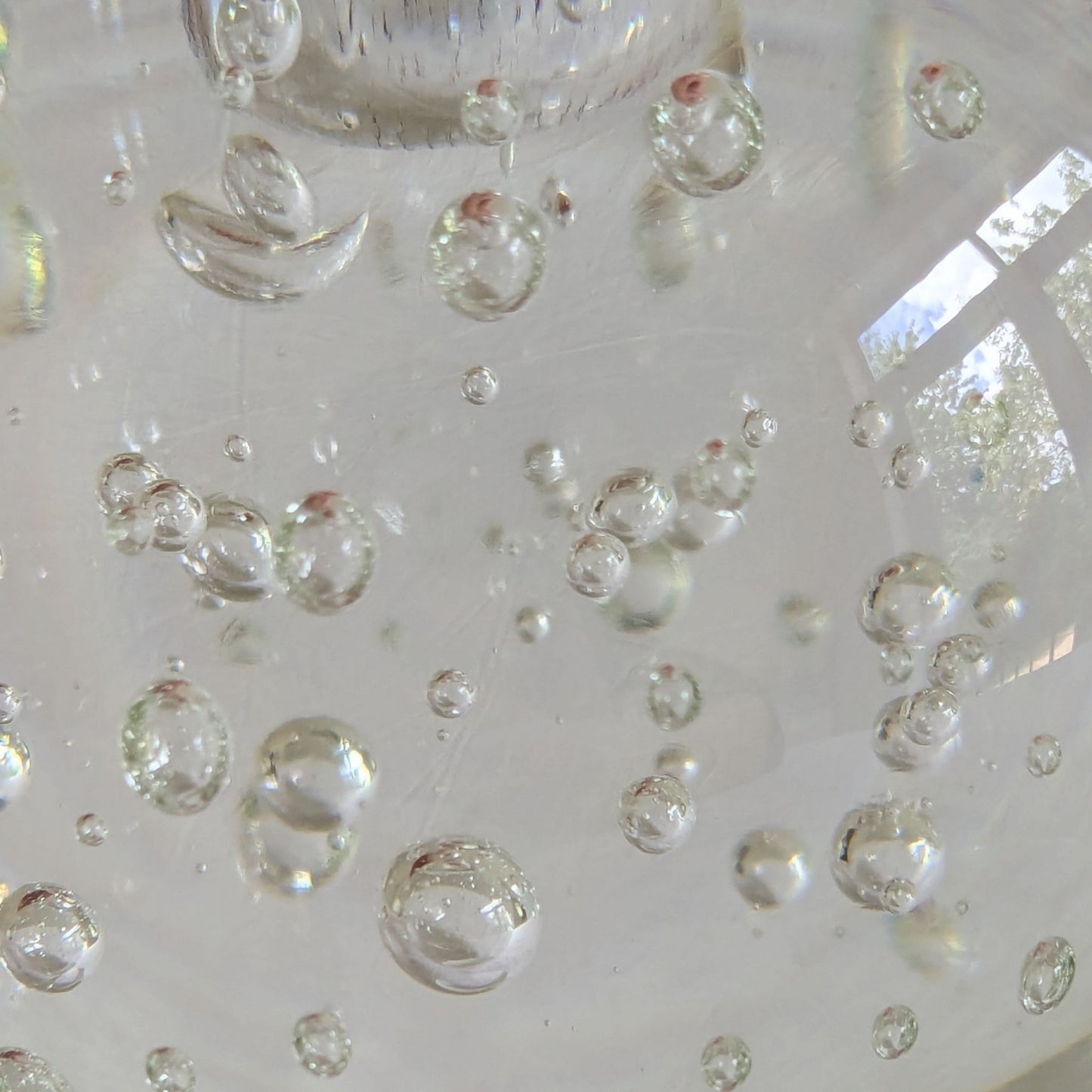 Apple Bubble Paperweight