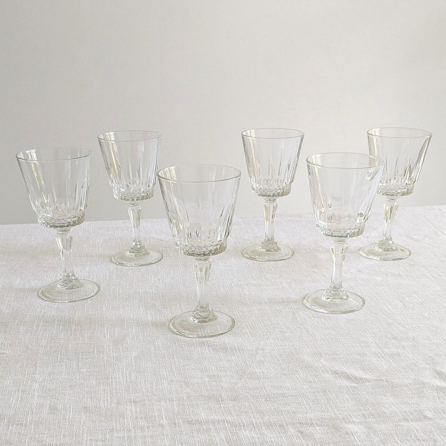 Vintage French Wine Glasses