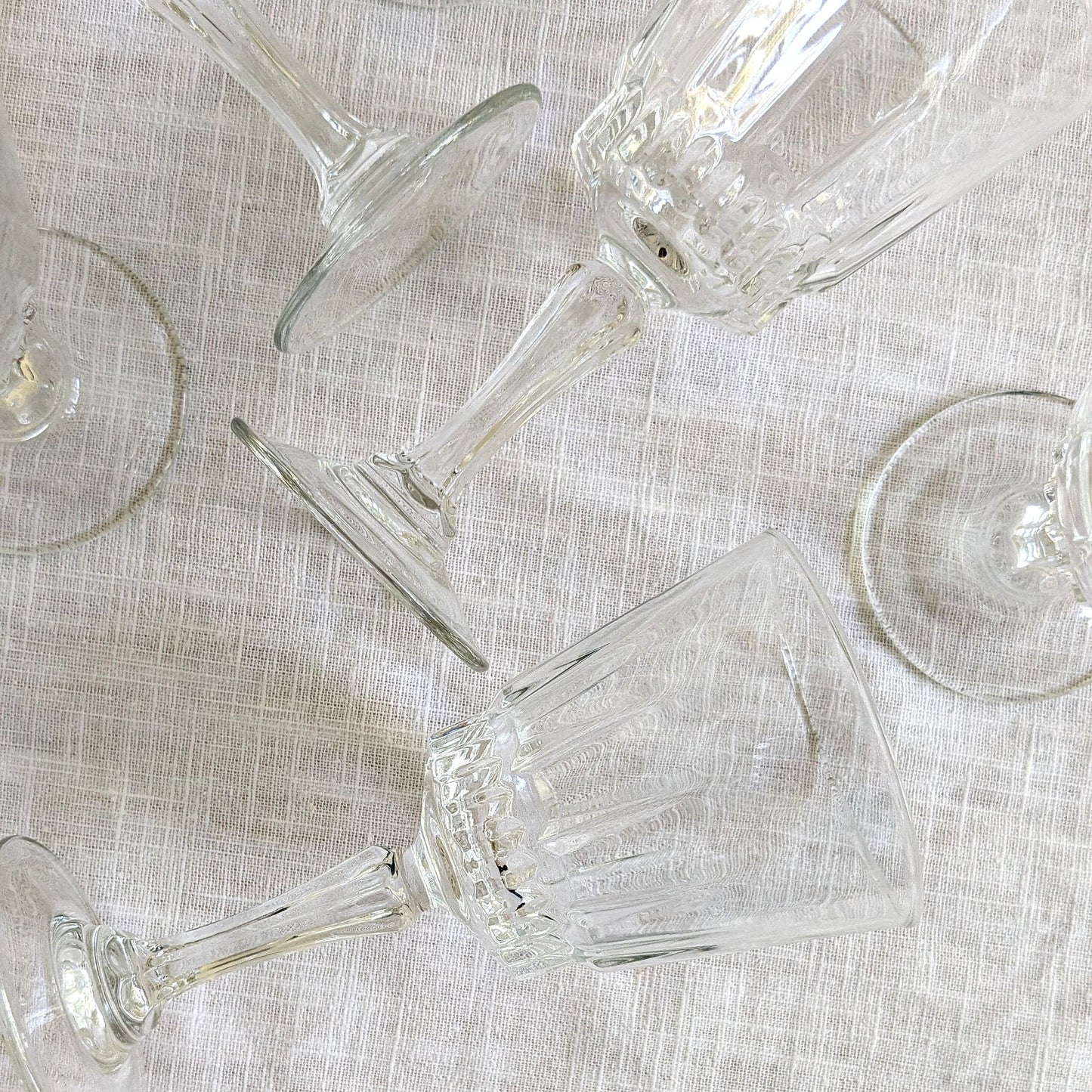 Vintage French Wine Glasses