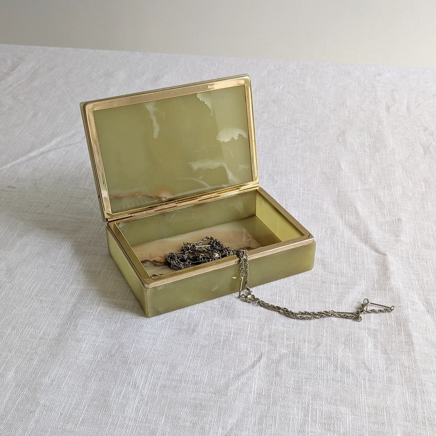 Italian 1960s Onyx Box