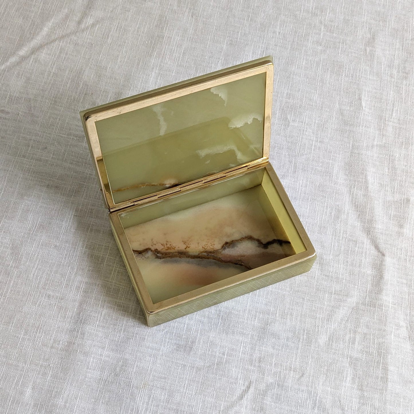 Italian 1960s Onyx Box